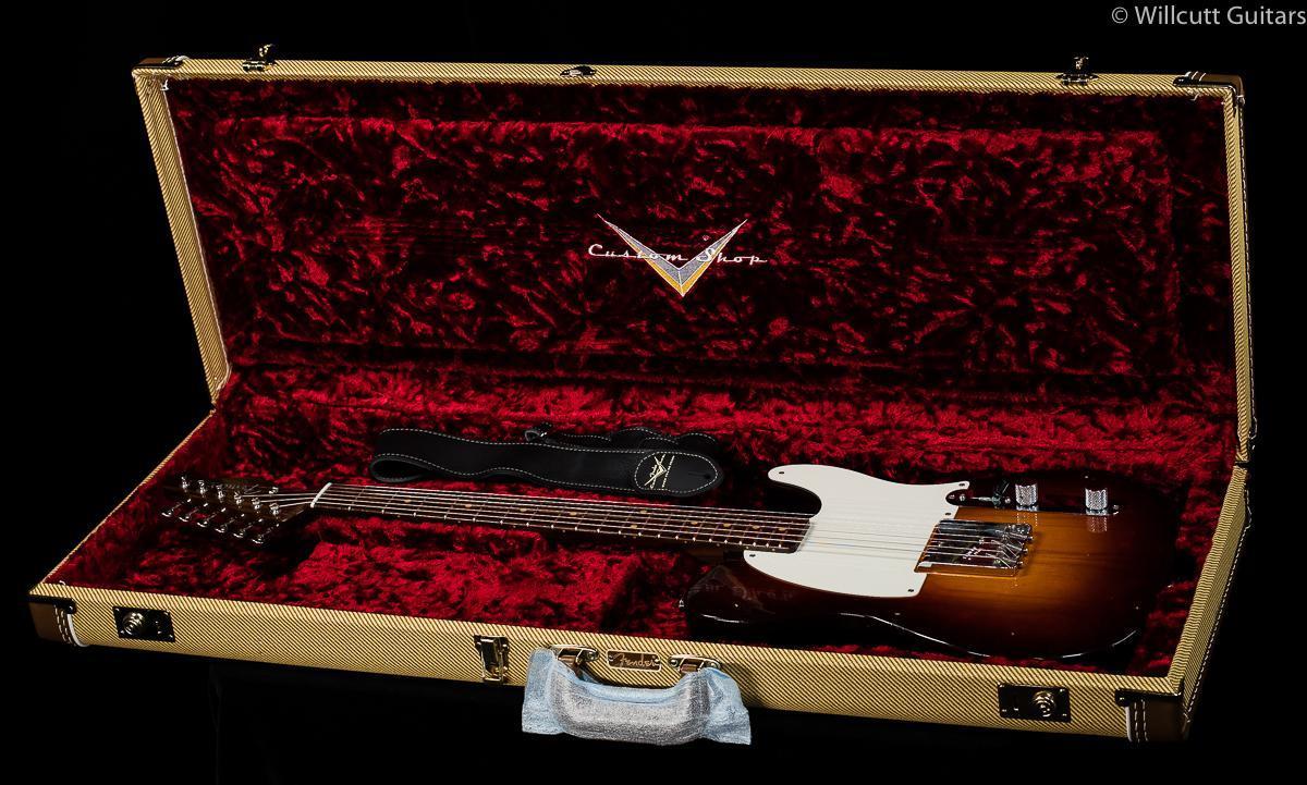 Fender Custom Shop 57 Esquire Journeyman Relic Chocolate 2-Tone Sunburst (702)