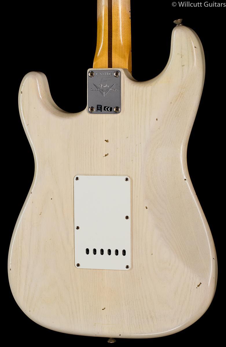 Fender Custom Shop Eric Clapton Stratocaster Journeyman Relic Aged White Blonde (102)