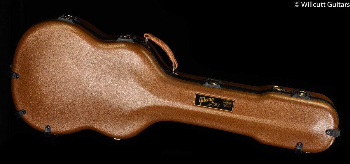 Calton Cases Gibson Signature Electric Les Paul Case Gibson Brown Exterior/Gibson Pink Interior