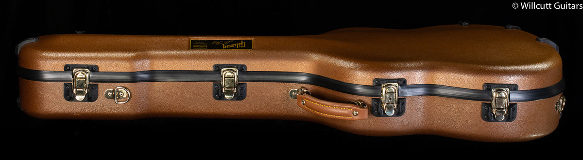 Calton Cases Gibson Signature Electric Les Paul Case Gibson Brown Exterior/Gibson Pink Interior