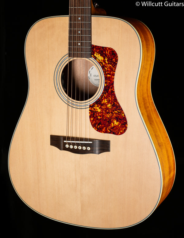 Guild D-240E LTD Flamed Mahogany Natural - Willcutt Guitars