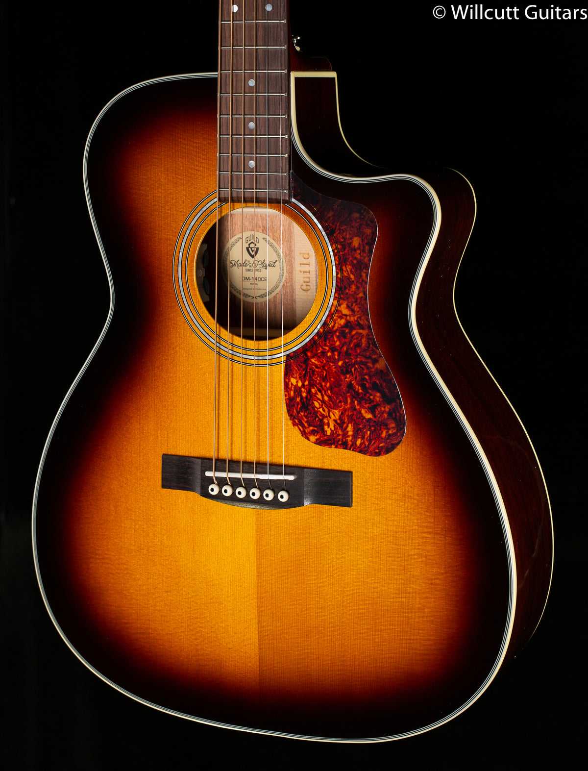 Guild OM-140CE Antique Tobacco Sunburst (048)
