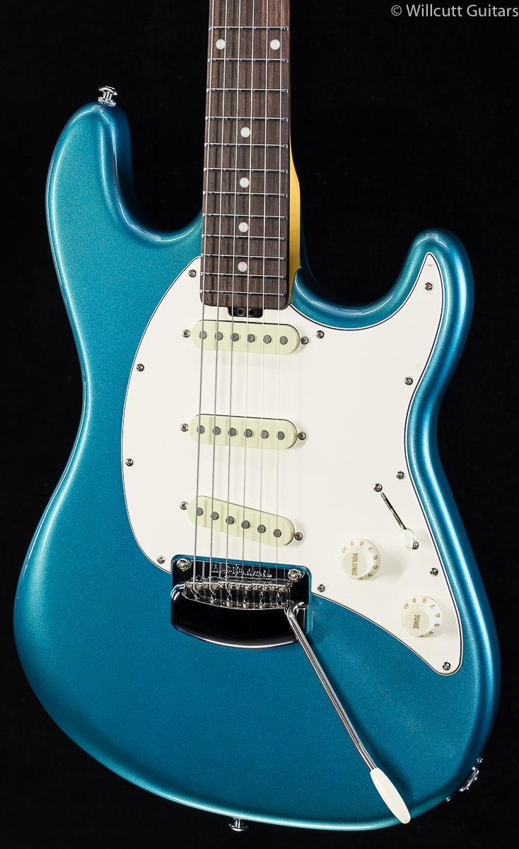 Ernie Ball Music Man Cutlass Trem Vintage Turquoise USED (576)