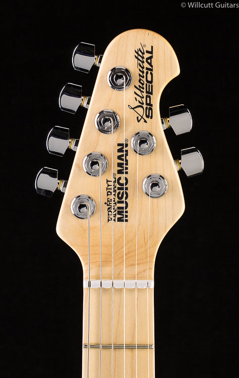 Ernie Ball Music Man Silhouette Special HSS White, Maple (036)