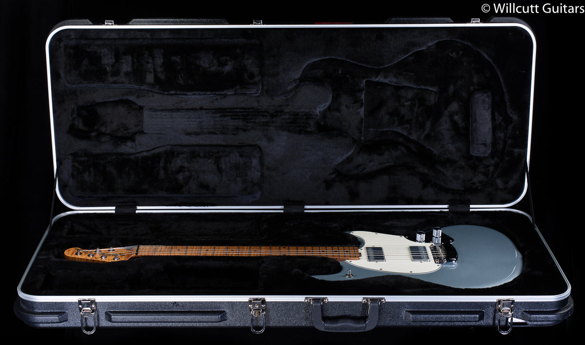 Ernie Ball Music Man Stingray Guitar HH Trem Firemist Silver