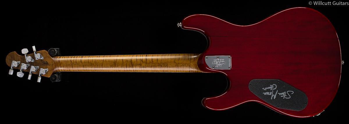 Ernie Ball Music Man BFR Steve Morse Caramel Burst Flame