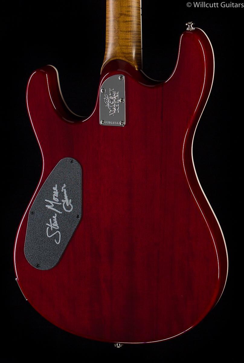 Ernie Ball Music Man BFR Steve Morse Caramel Burst Flame