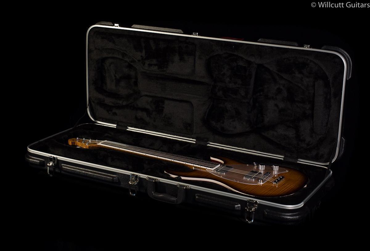 Ernie Ball Music Man BFR Steve Morse Caramel Burst Flame