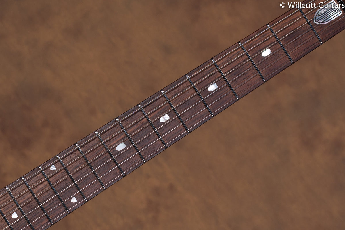 Ernie Ball Music Man John Petrucci BFR Quilt Balboa Blue Piezo USED