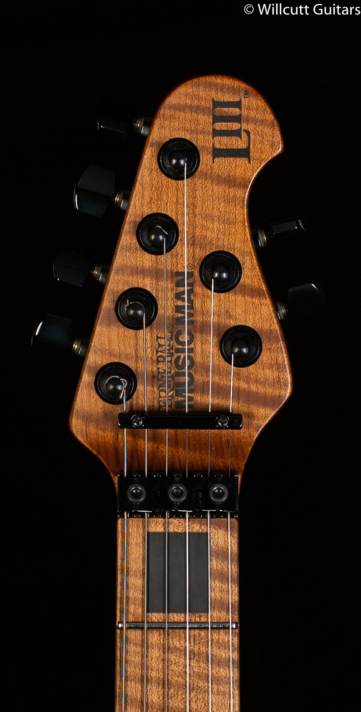 Ernie Ball Music Man Luke 3 Floyd Rose Black Sparkle