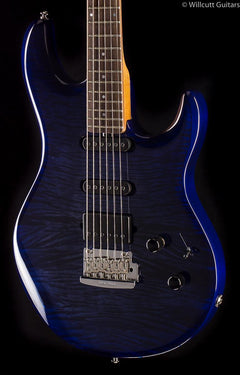 Ernie Ball Music Man BFR Luke III HSS Blueberry Quilt - Willcutt