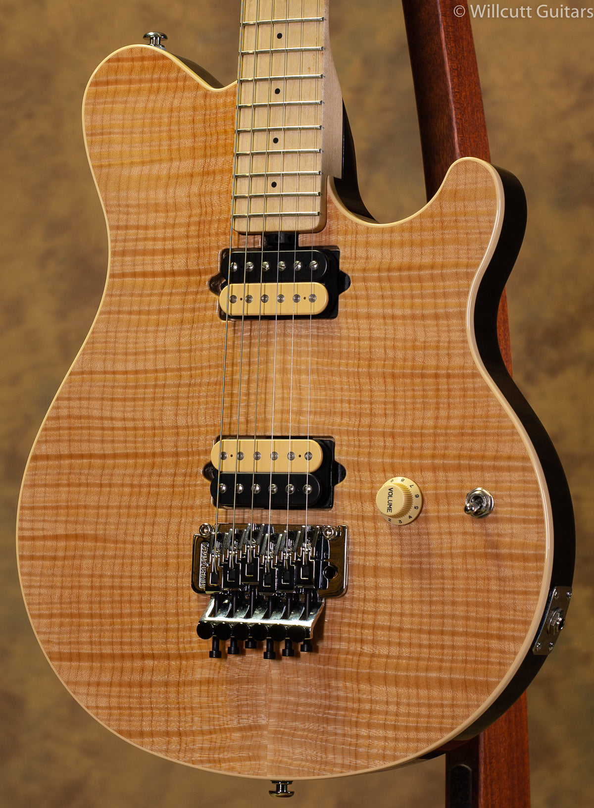 Ernie Ball Music Man Axis Natural Flame USED