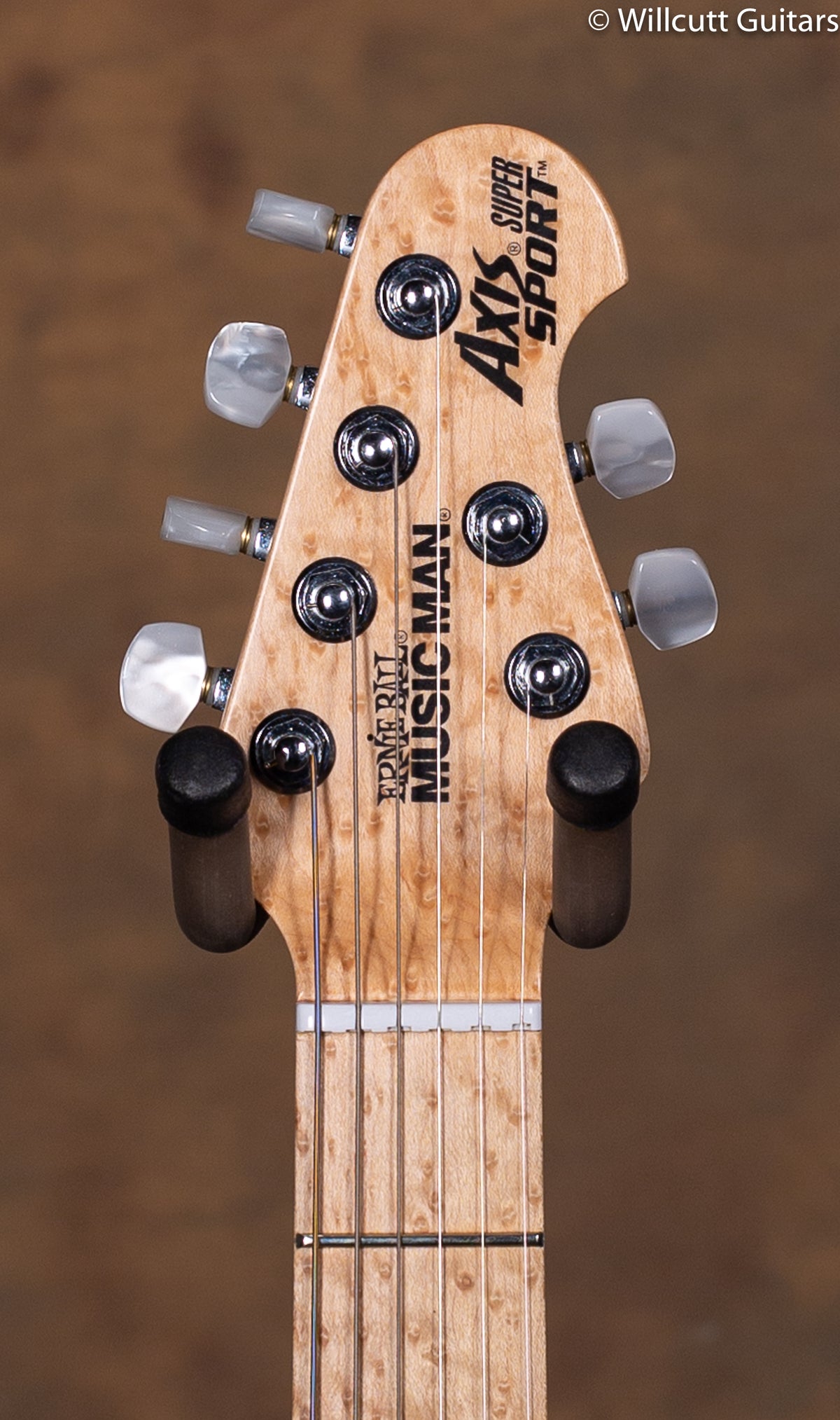 Ernie Ball Music Man Axis Super Sport Hardtail Natural Flame USED