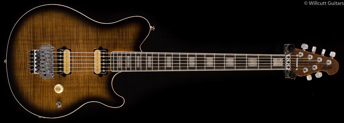 Ernie Ball Music Man BFR Axis Butterscotch Burst (733 Ernie Ball Music Man BFR Axis Butterscotch Burst (733