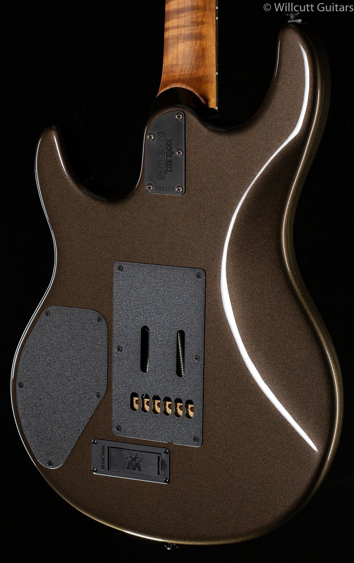 Ernie Ball Music Man Luke III HSS Olive Pearl