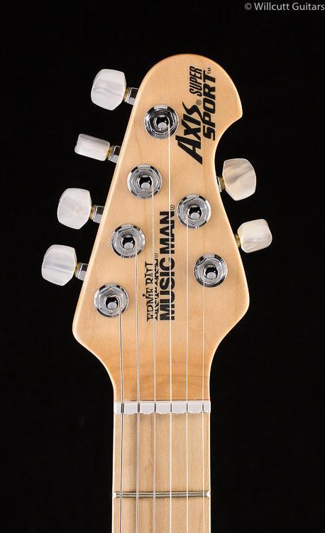 Ernie Ball Music Man Axis Super Sport STD Natural Quilt, Maple