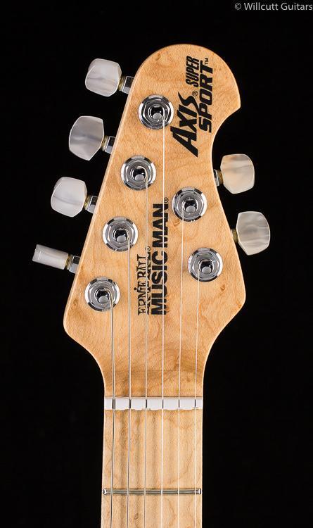 Ernie Ball Music Man Axis Super Sport Natural Quilt, Maple