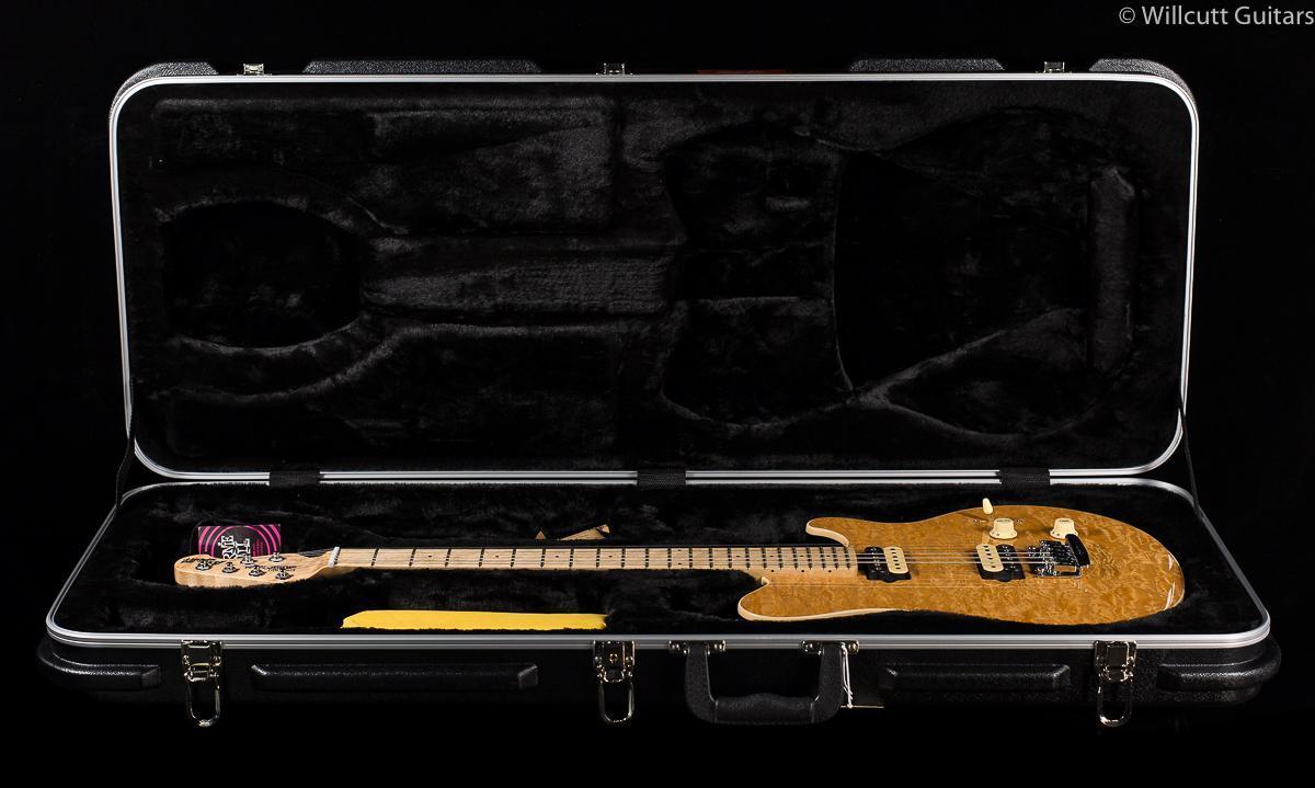 Ernie Ball Music Man Axis Super Sport Natural Quilt, Maple