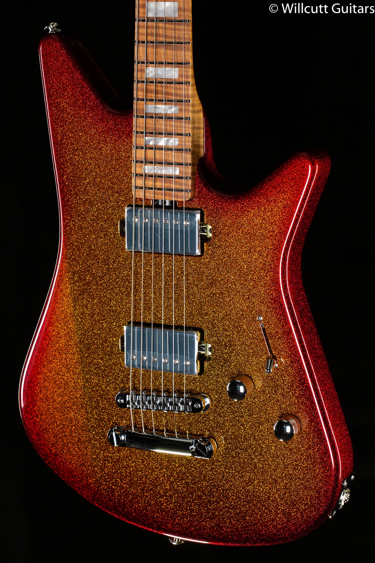 Ernie Ball Music Man BFR Albert Lee HH Cherry Punch