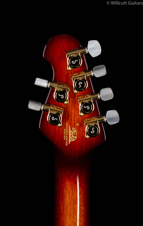 Ernie Ball Music Man Luke III HSS BFR Koa Island Burst