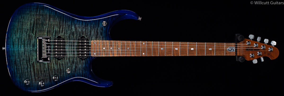 Ernie Ball Music Man JP15 Cerulean Paradise Flame - Willcutt
