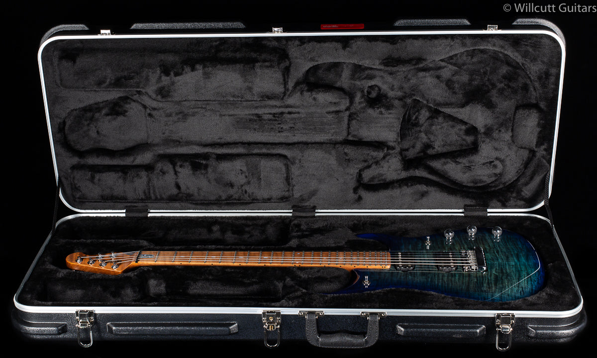 Ernie Ball Music Man JP15 Cerulean Paradise Flame