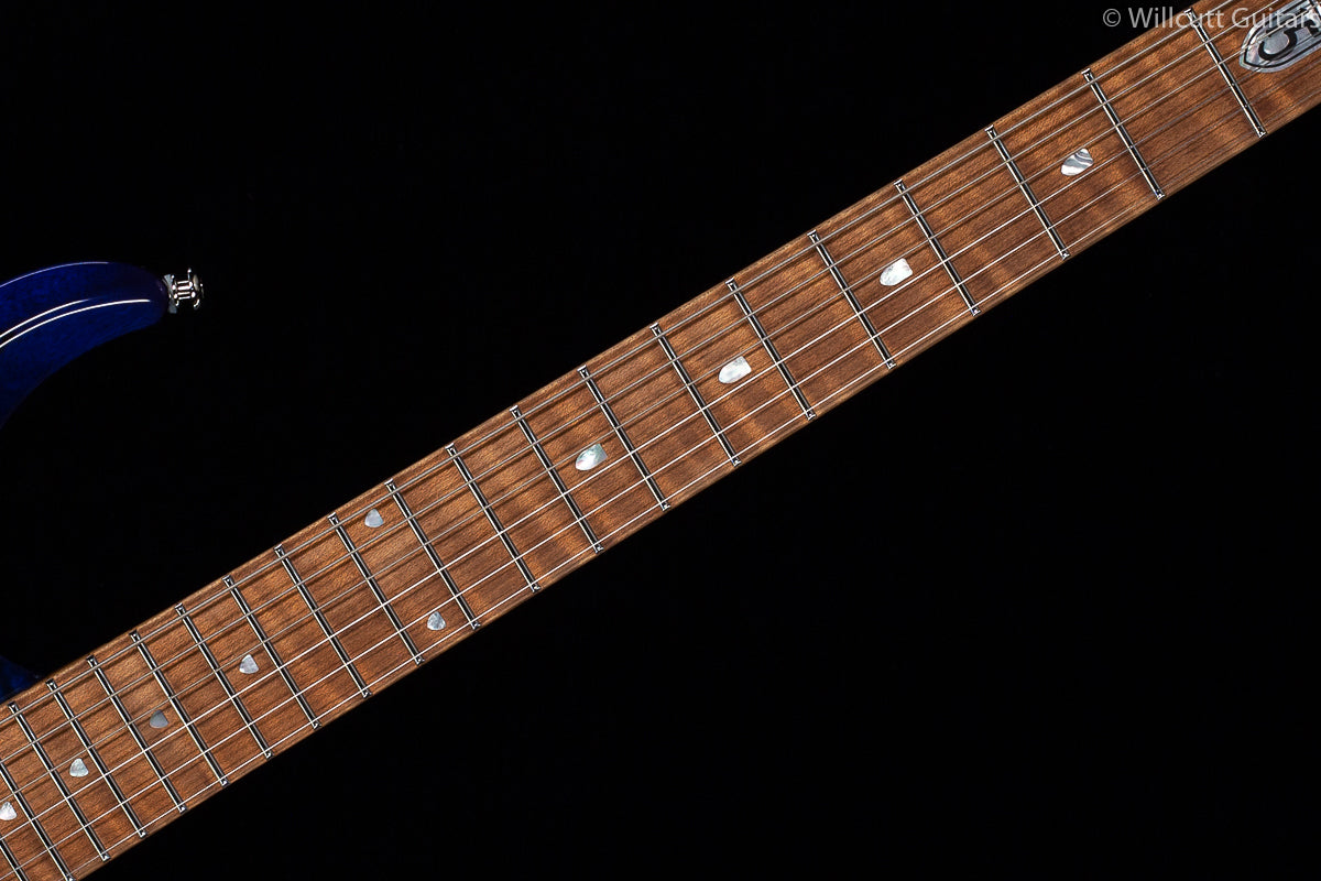 Ernie Ball Music Man JP15 Cerulean Paradise Flame