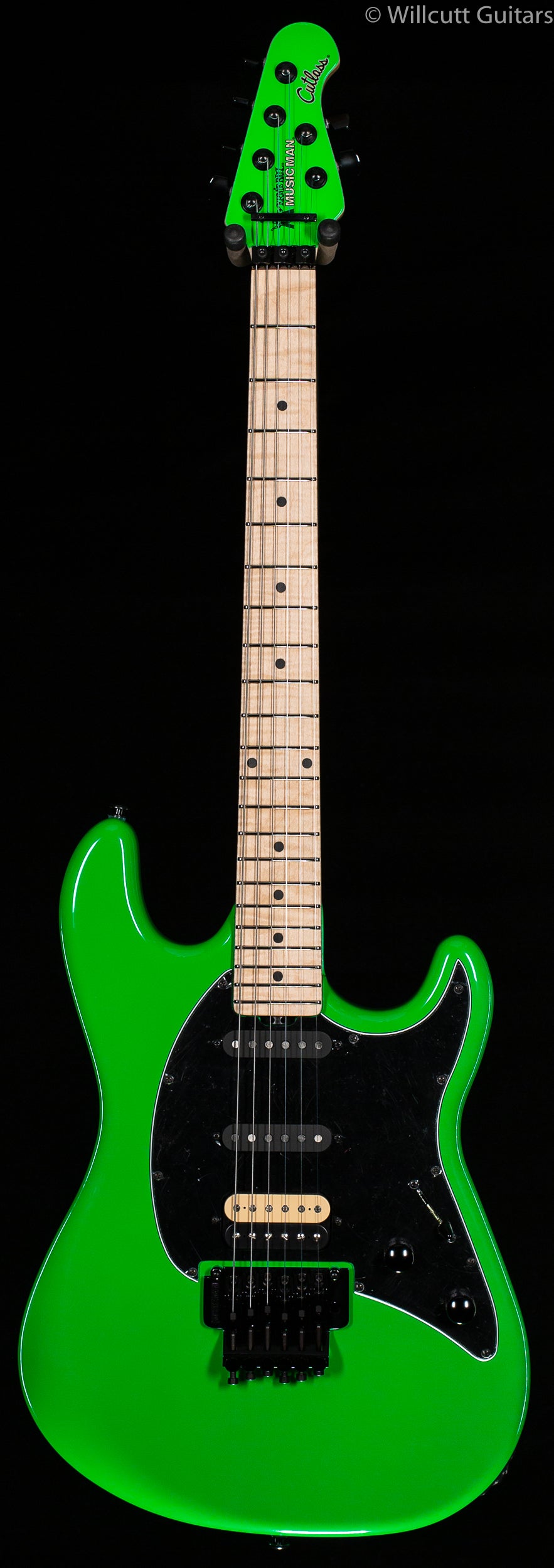 Ernie Ball Music Man Cutlass HSS Floyd Rose, Lime