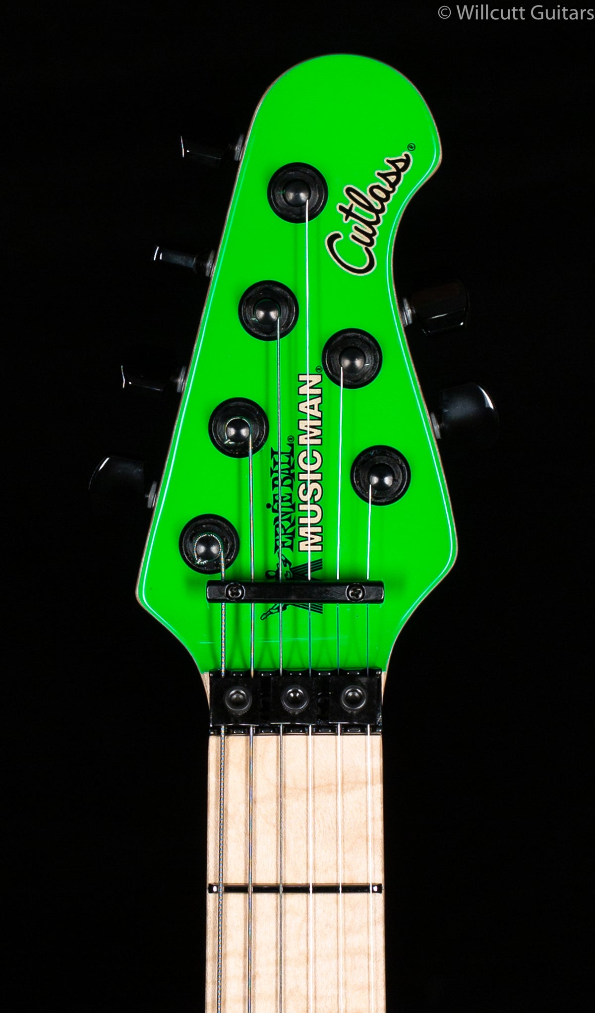Ernie Ball Music Man Cutlass HSS Floyd Rose, Lime