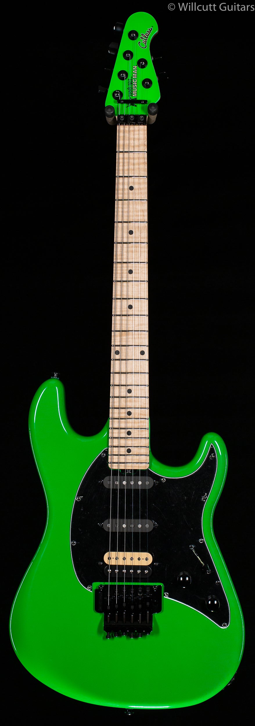 Ernie Ball Music Man Cutlass HSS Floyd Rose, Lime