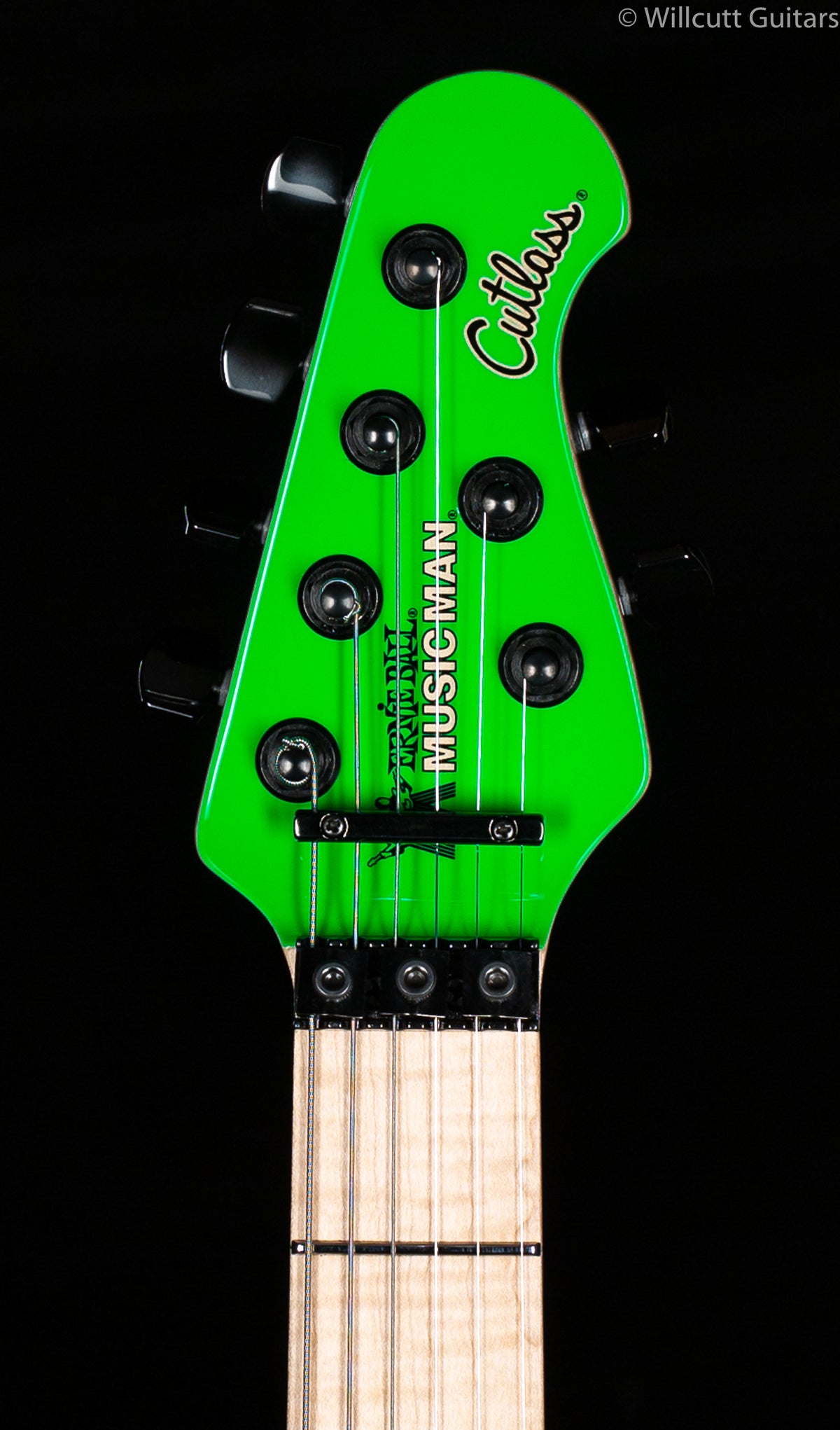 Ernie Ball Music Man Cutlass HSS Floyd Rose, Lime