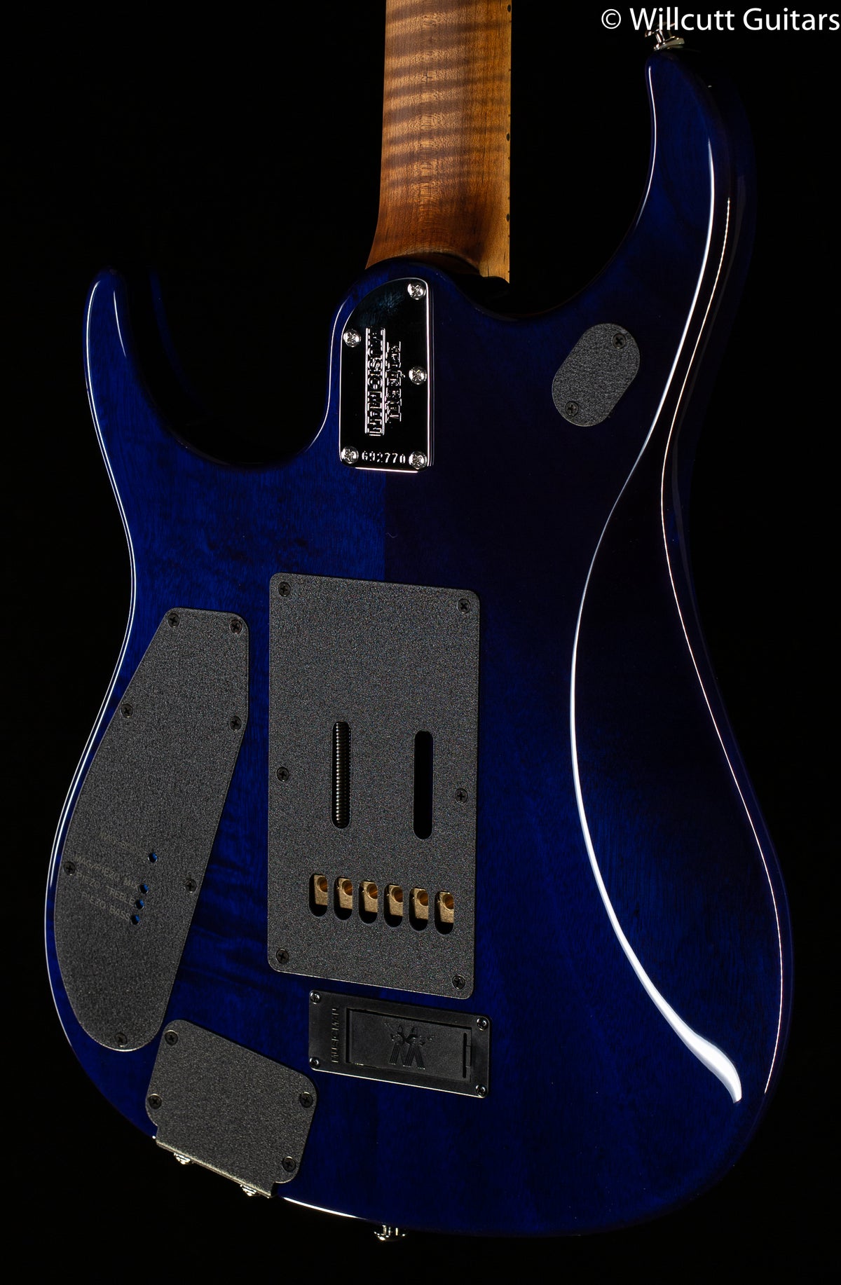 Ernie Ball Music Man JP15  Cerulean Paradise Quilt