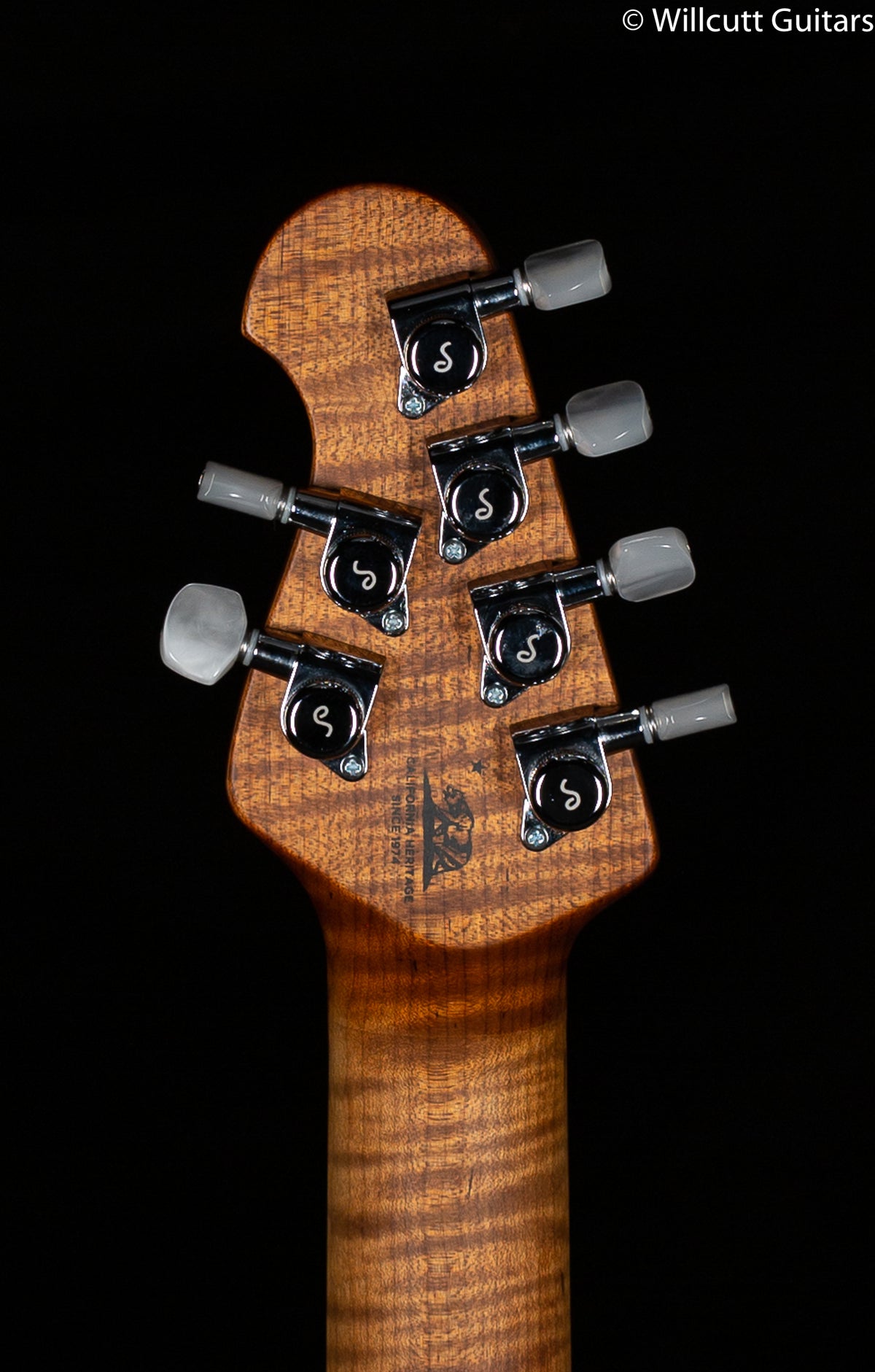 Ernie Ball Music Man JP15  Cerulean Paradise Quilt