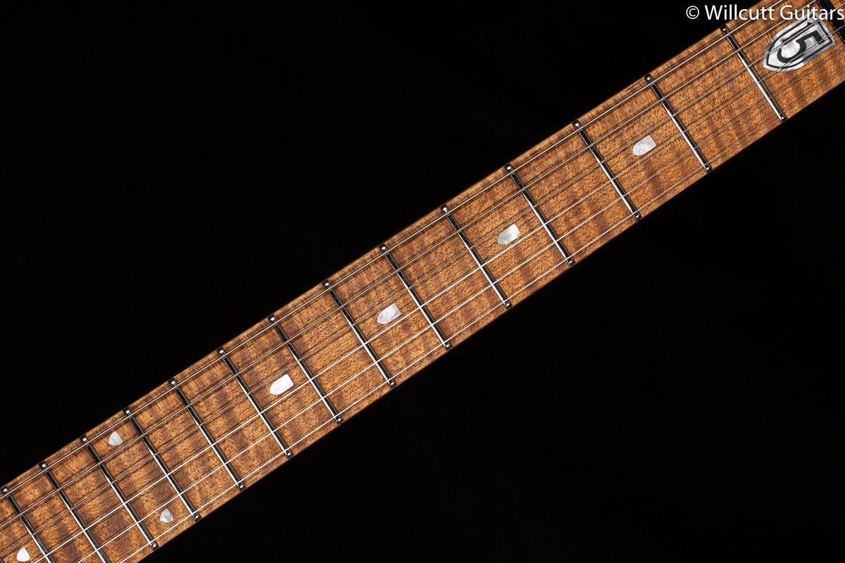 Ernie Ball Music Man JP15  Cerulean Paradise Quilt