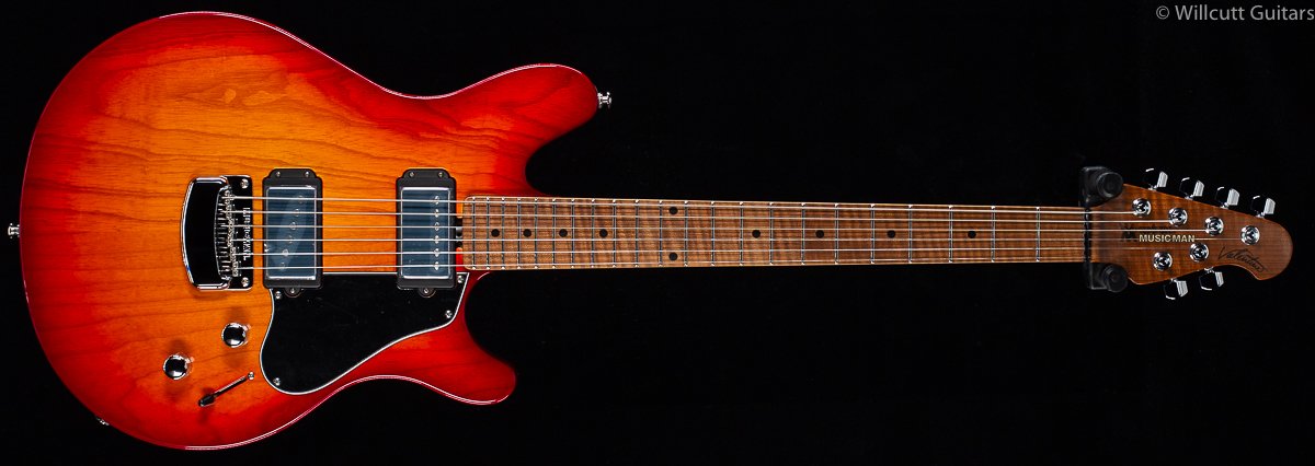 Ernie Ball Music Man Valentine Lava Burst