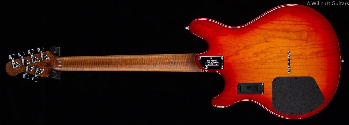 Ernie Ball Music Man Valentine Lava Burst