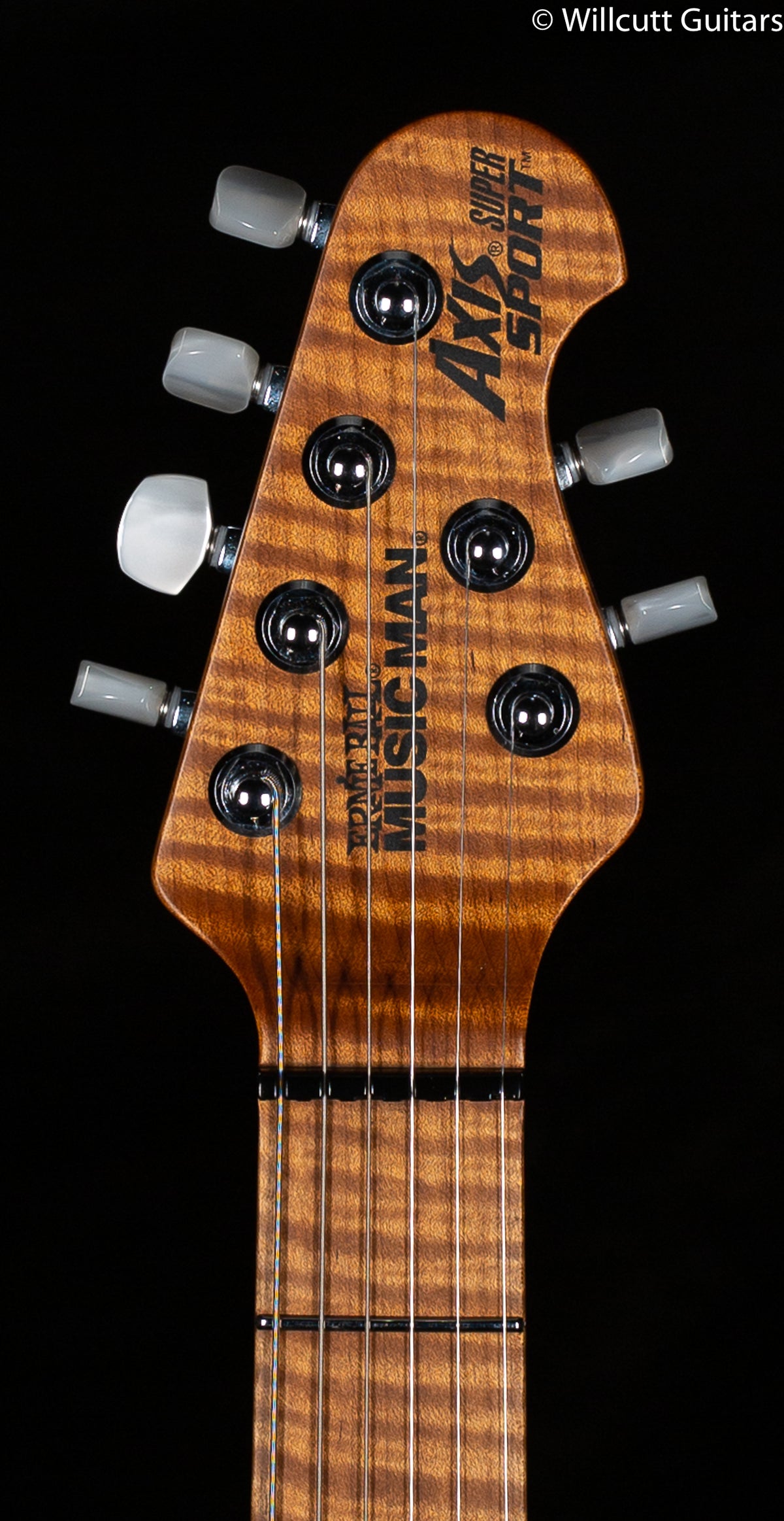 Ernie Ball Music Man Willcutt Limited Axis Super Sport HH Lava Burst Quilt