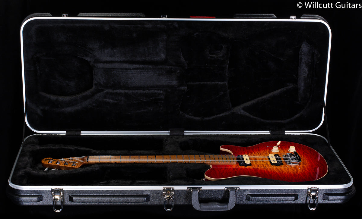 Ernie Ball Music Man Willcutt Limited Axis Super Sport HH Lava Burst Quilt