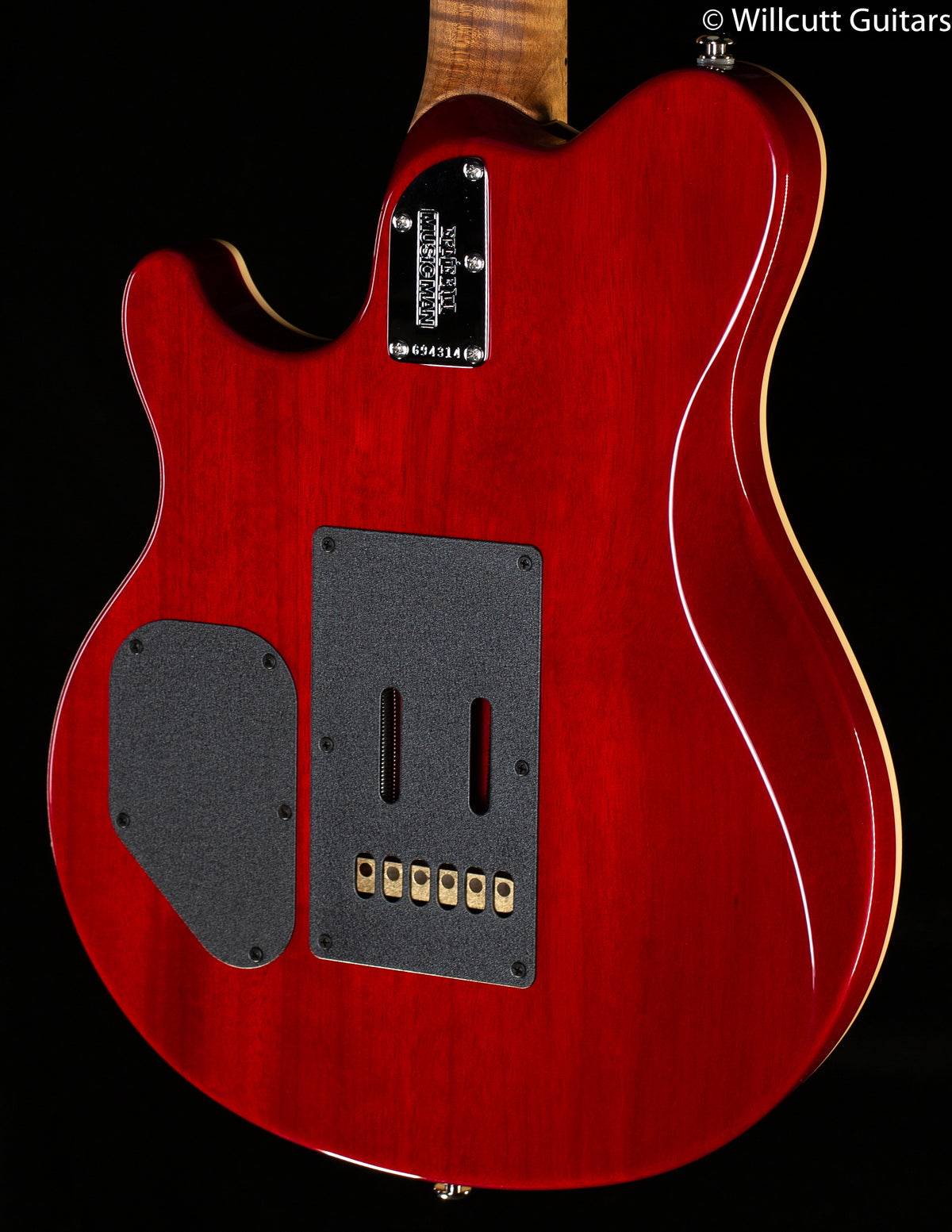 Ernie Ball Music Man Willcutt Limited Axis Super Sport HH Lava Burst Quilt