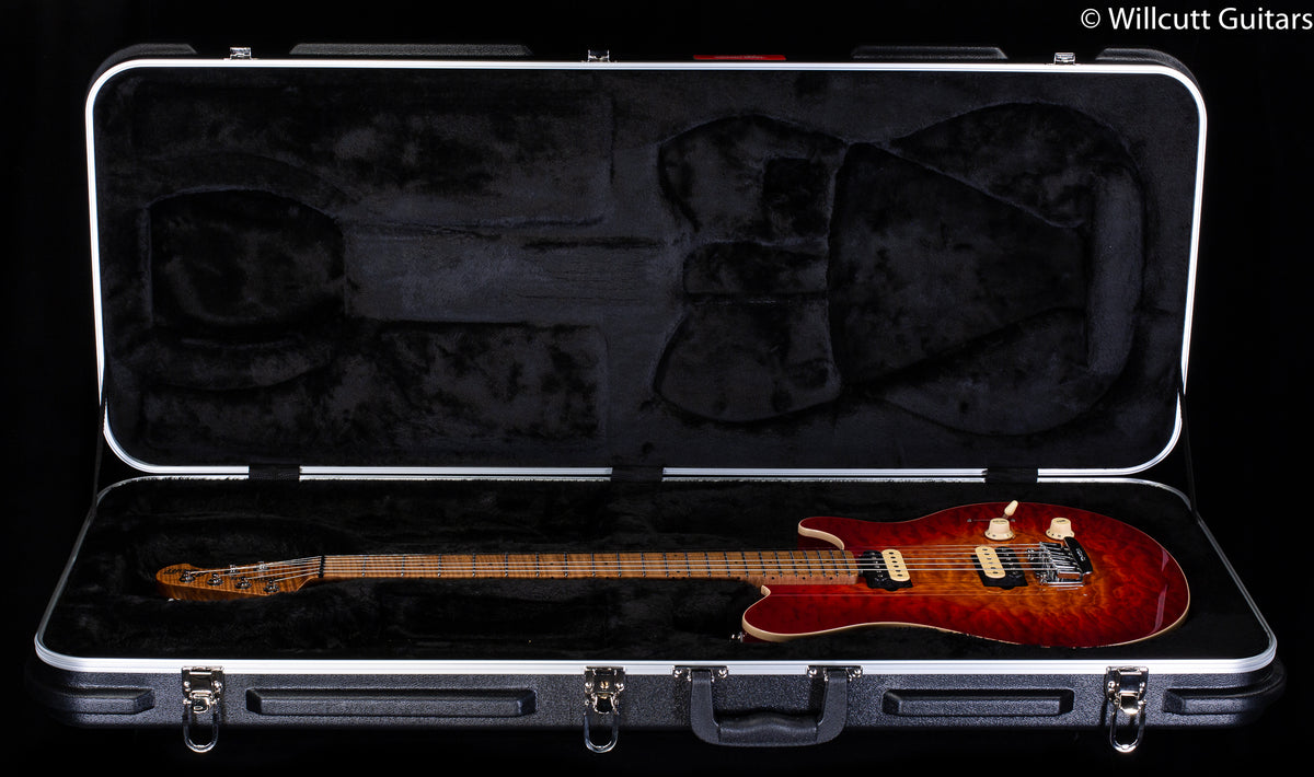 Ernie Ball Music Man Willcutt Limited Axis Super Sport HH Lava Burst Quilt