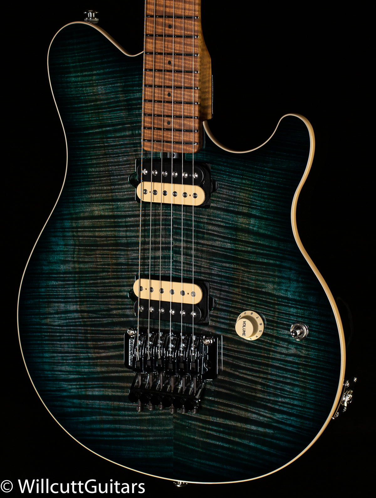 Ernie Ball Music Man Axis Yucatan Flame Maple