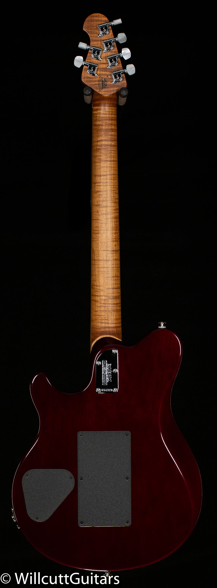 Ernie Ball Music Man Axis Roasted Amber Quilt