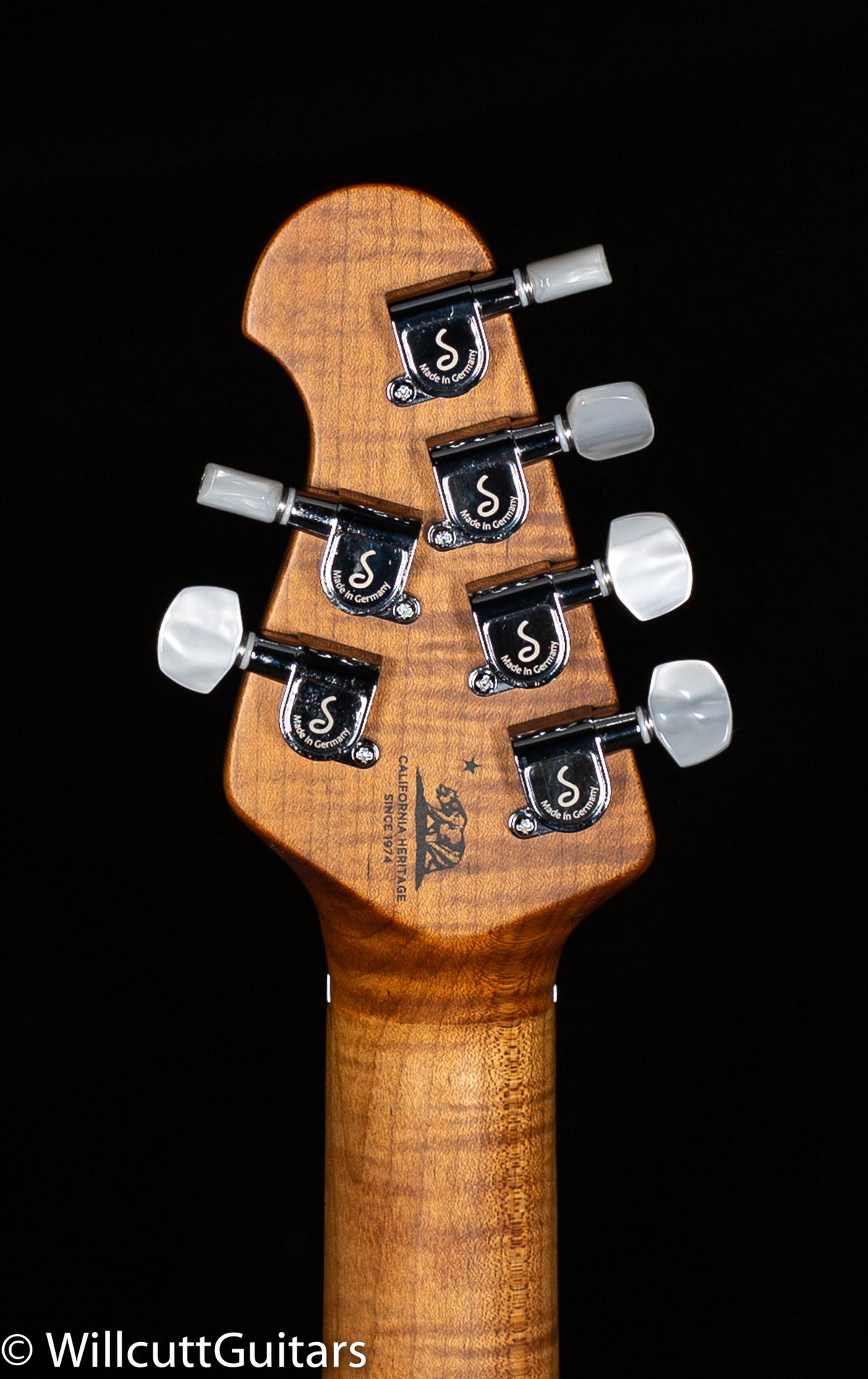 Ernie Ball Music Man Axis Super Sport Roasted Amber Quilt