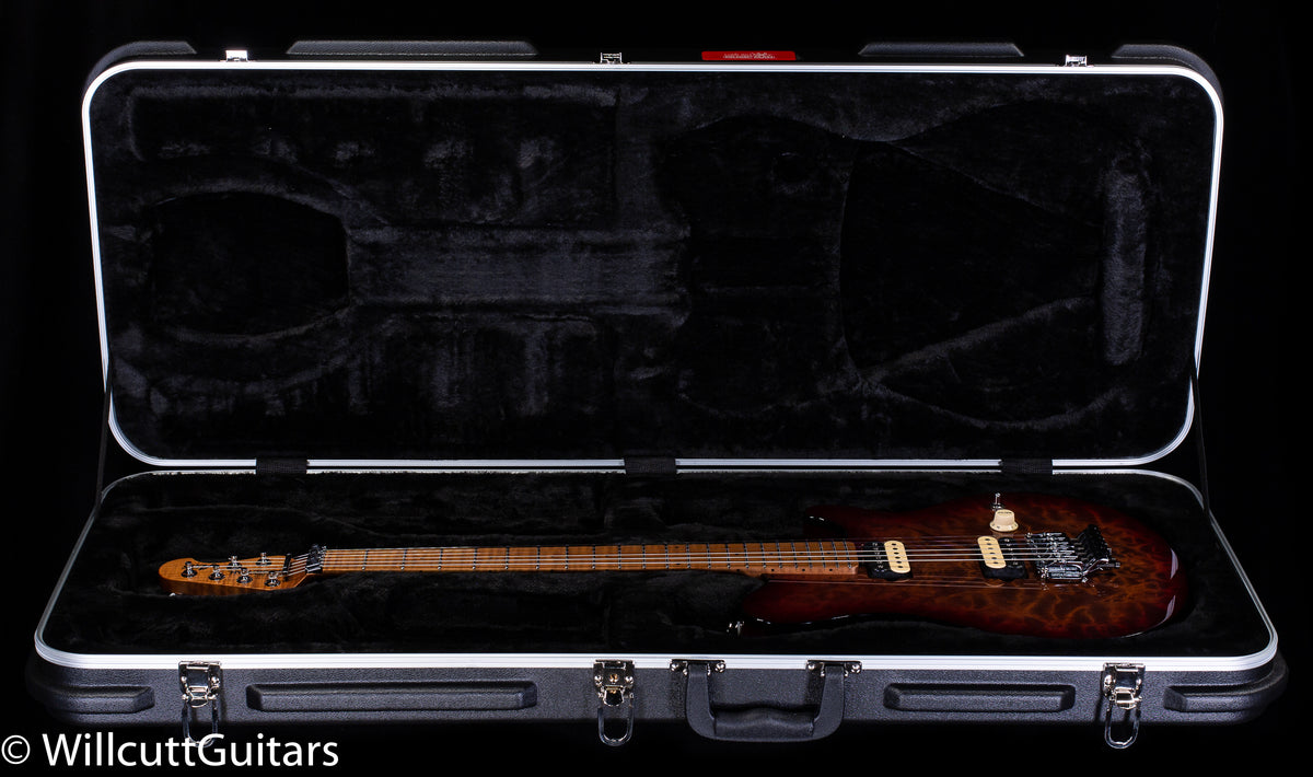 Ernie Ball Music Man Axis Roasted Amber Quilt