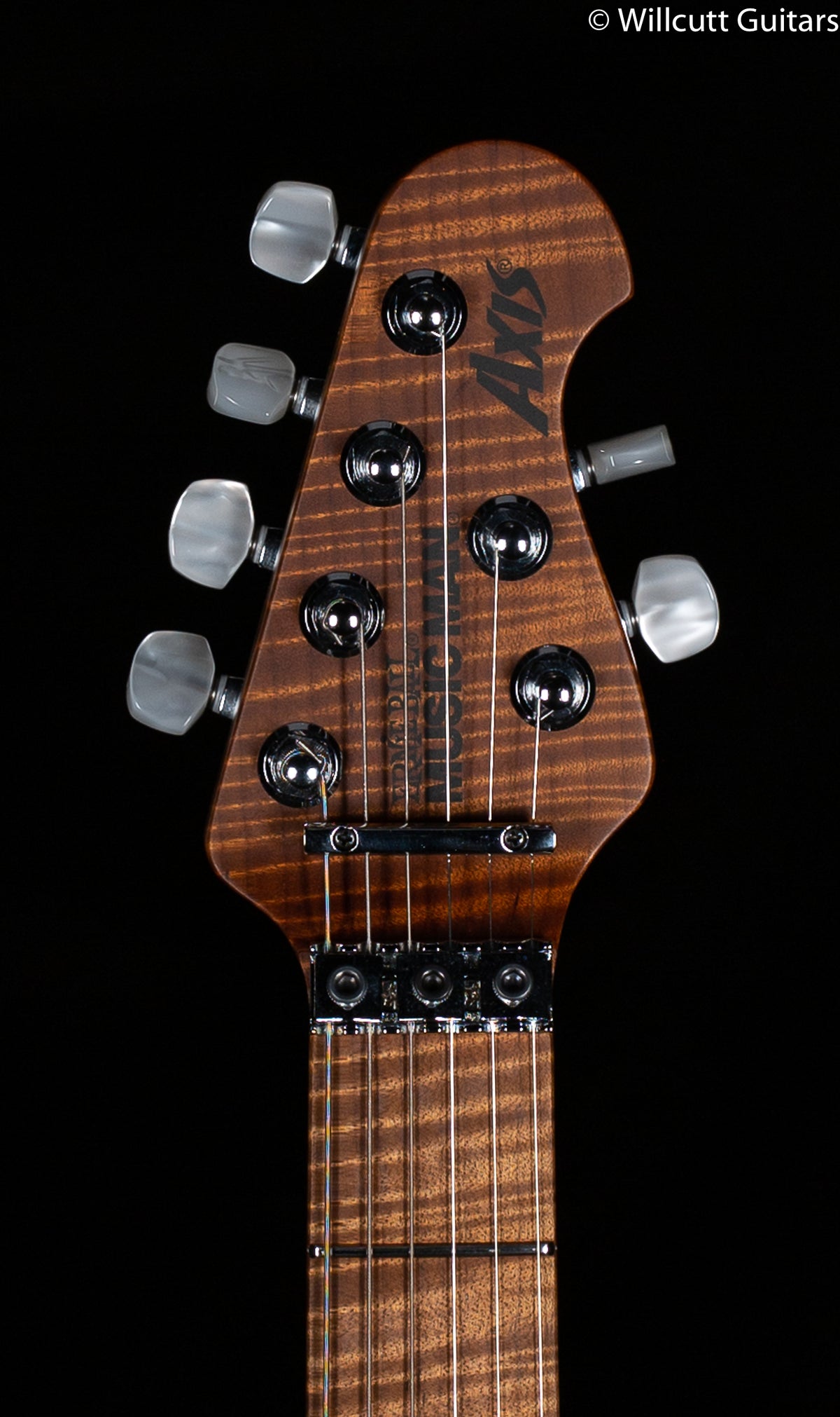 Ernie Ball Music Man Axis Roasted Amber Quilt