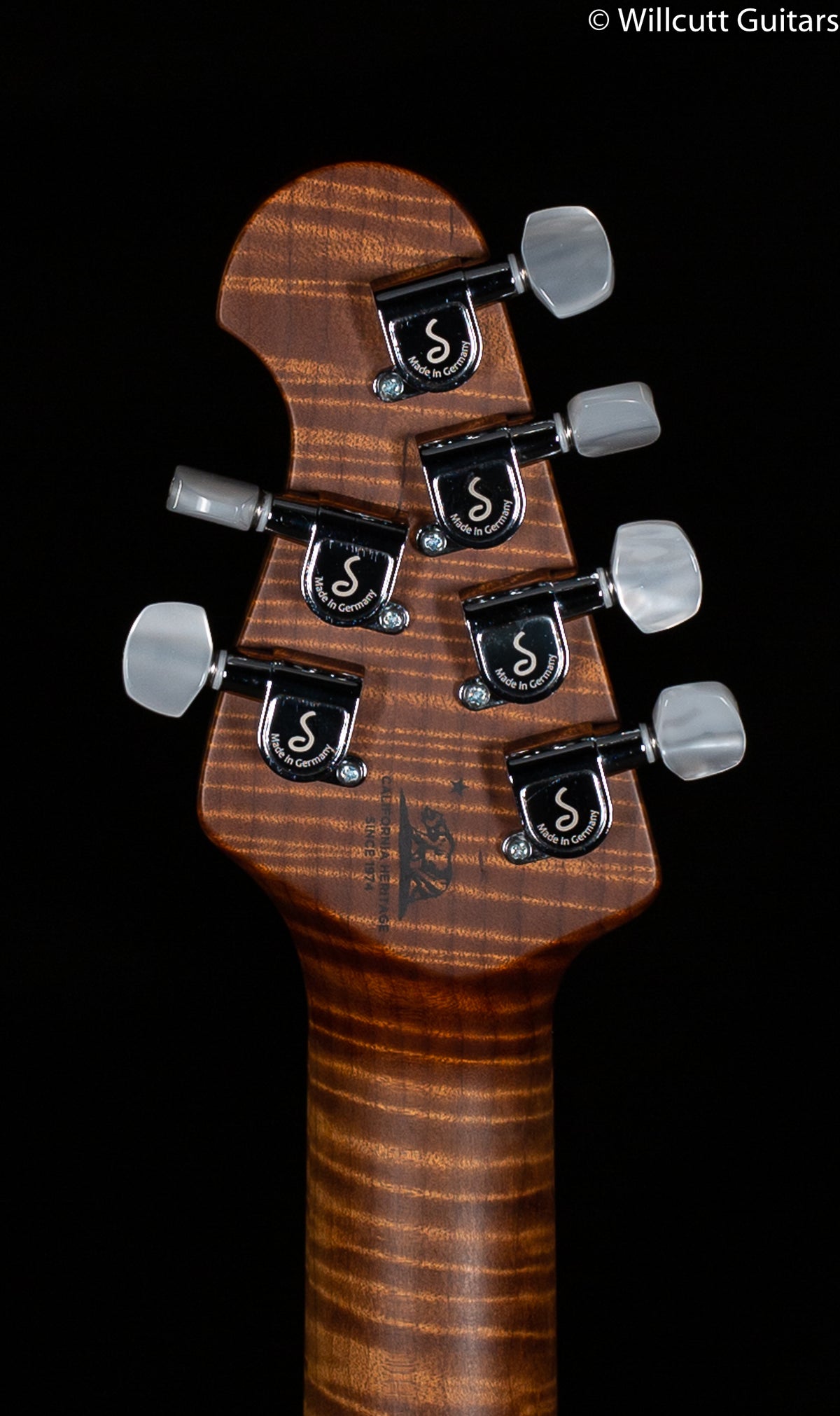 Ernie Ball Music Man Axis Roasted Amber Quilt