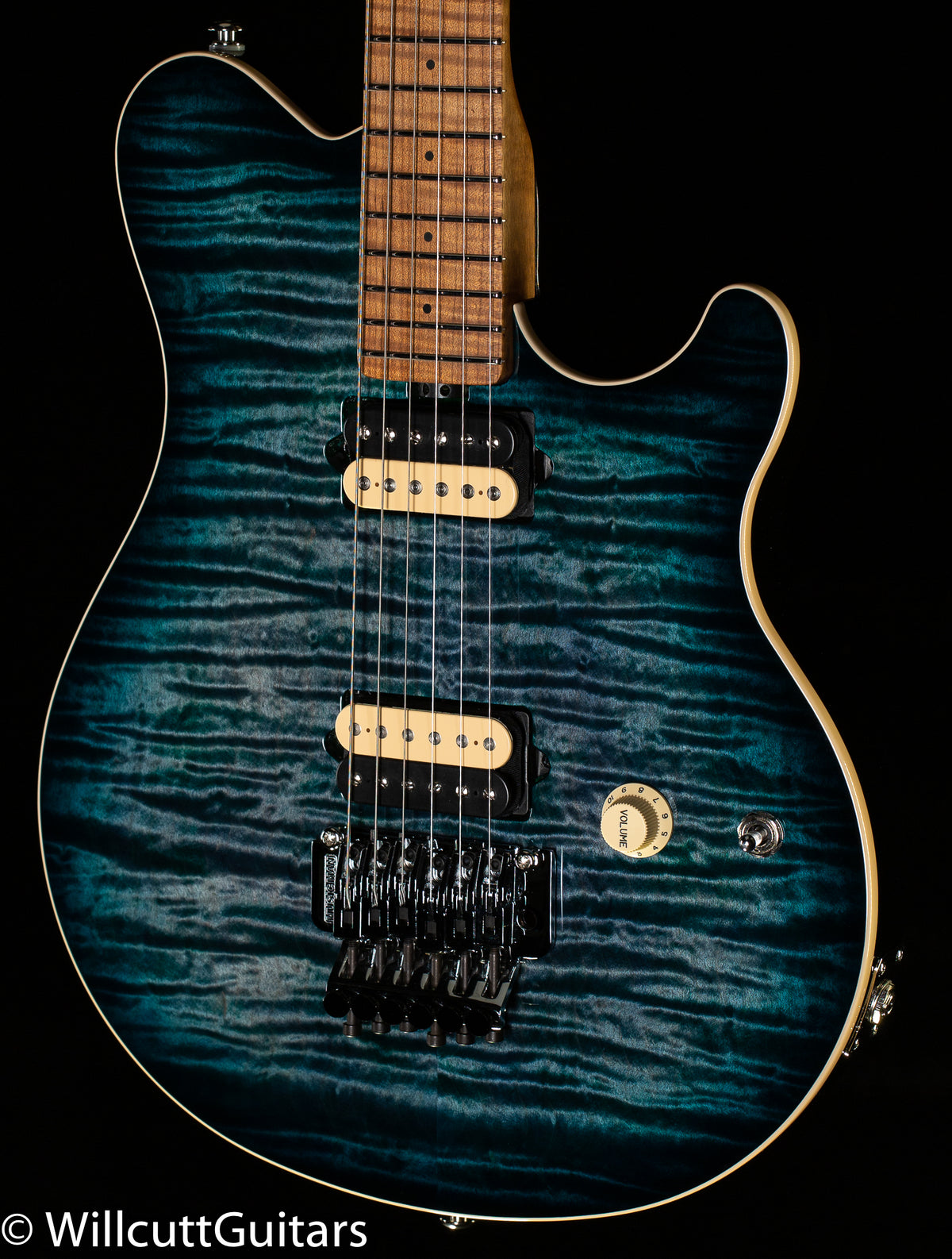 Ernie Ball Music Man Axis Yucatan Flame Maple