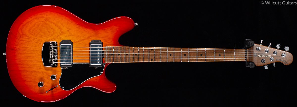 Ernie Ball Music Man Valentine Lava Burst