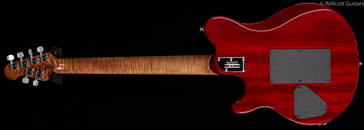 Ernie Ball Music Man Willcutt Limited Axis Lava Burst Quilt Floyd Rose