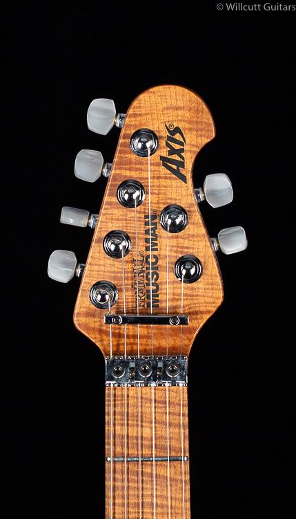 Ernie Ball Music Man Willcutt Limited Axis Lava Burst Quilt Floyd Rose